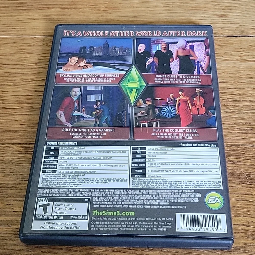 The Sims 3 Late Night Expansion